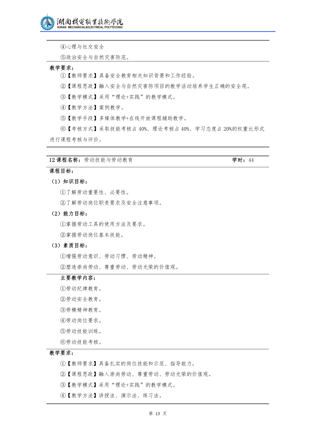 澳门十大赌博正规官网2022级汽车检测与维修技术专业人才培养方案V10.0_page-0015.jpg